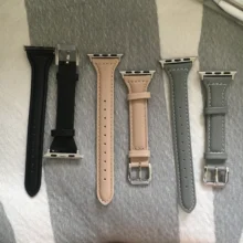 Watch-Band Leather Loop 44mm-Strap Apple High-Quality for Series 6-5/4/3/2-1 42mm-40mm