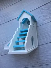 Bed Toy-House Cage-Toys Hamster Wooden Chinchillas Small Guinea-Pig Nest Pets Golden