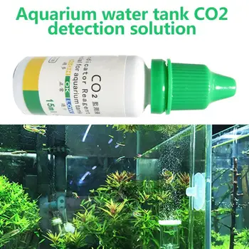 

Aquarium Water Tank CO2 Indicator Solution Detection Solution Fish Tank Liquid Test Plants Long Term Aquarium CO2 Indicator