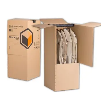 

(2x) Pack Wardrobe (50x50x100 cms) Portable Boxes