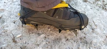 Shoe Crampons Grippers Climbing-Gear Mountaineering Snow Traction-Device Anti-Skid 12-Teeth