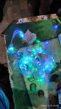 Curtain Garland Fairy-String-Light Led Net Mesh Window Christmas Wedding Party 2x2m 3x2m