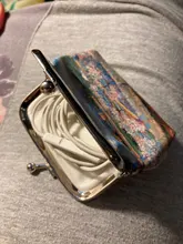 Cartera pequeña con estampado al óleo de Van Gogh para bolsos para tarjeta