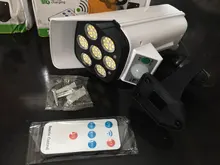 Camera Led-Lamp Solar-Light Motion-Sensor Security Waterproof Home-Garden Wireless 77