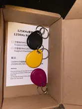 Copiadora RFID EM4100 de 125KHz, lector y programador duplicador + EM4305 T5577, tarjeta de identificación regrabable