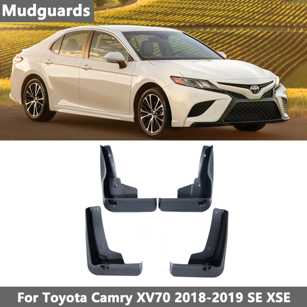 Mud Flaps for Toyota Camry XV70 2018 2019 2020 2021 2022 2023 Mudguards Splash Fender Guard Front Wheel Car Styling Accessories car fenders