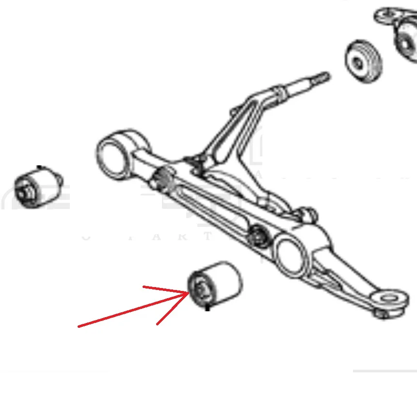 1 шт. передний нижний рычаг управления втулка 51810-SH3-003 для Honda Civic диаметры 40 мм x 12 мм x 50 мм