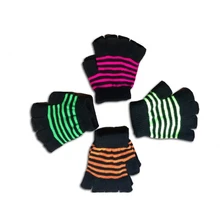 Вязаные Варежки с эластичной резинкой