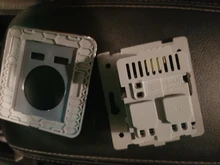 Jiubei Panel de cristal blanco 2A de puerto Dual USB adaptador/cargador de pared de enchufe de carga con adaptador de pared USB enchufe de la UE hembra Pow