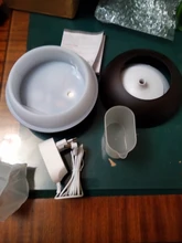 Essential-Oil-Diffuser Waterless Cool-Mist-Humidifier Aroma DEVISIB Led-Light 300ml 