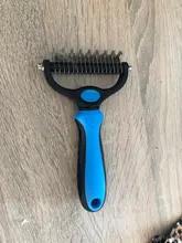 Pelo de mascota cortador de nudos perro cepillado y caída de pelo herramientas Gato del pelo del cepillo del peine de doble cara productos para mascotas