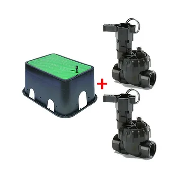 

Collection box irrigation 42x32x19 + 2 Electrovalvulas 100JTV 24V 1 "Rain Bird | conjunto from irrigation