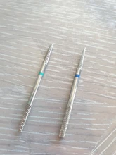Brocas de carburo de tungsteno de doble cara, accesorios eléctricos para manicura, 1 Uds.