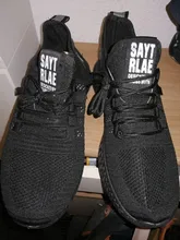 Zapatillas de deporte de malla para hombre, zapatos masculinos informales, deportivos, calzado vulcanizado, ligeras, con cordones, para correr, para andar, a la moda