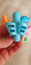 Soporte de silicona para bolígrafos de tres dedos, equipo de enseñanza, para estudiantes, corrección de escritura, 5 uds.