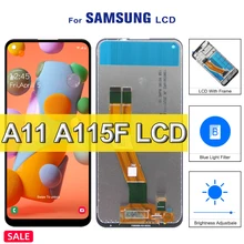 Écran tactile LCD avec châssis, 6.4 pouces, pour Samsung Galaxy A11 SM-A115F/DS A115M A115U A115A A115W, Original=