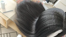 AZqueen-Peluca de cabello sintético estilo africano para mujer, cabellera artificial de 30 pulgadas de largo, estilo Afro, fibra resistente al calor, Yaki