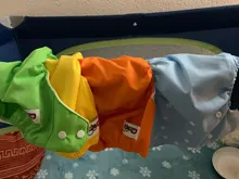 Pañal de tela reutilizable impermeable con dibujos animados para bebé, venta al por mayor, suave, ajustable, pantalones de entrenamiento, cubierta de pañales para recién nacido