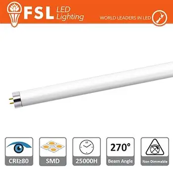 

T5 LED tube glass-8W 700LM 4000K G5 PF0.5 Size:570x21mm