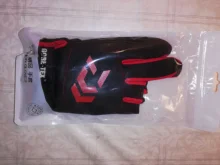 Daiwa-guantes de pesca resistentes al agua, 3 dedos cortados, 4 colores