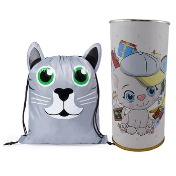 

6 pcs/backpack cats claw canned personalized with easy open