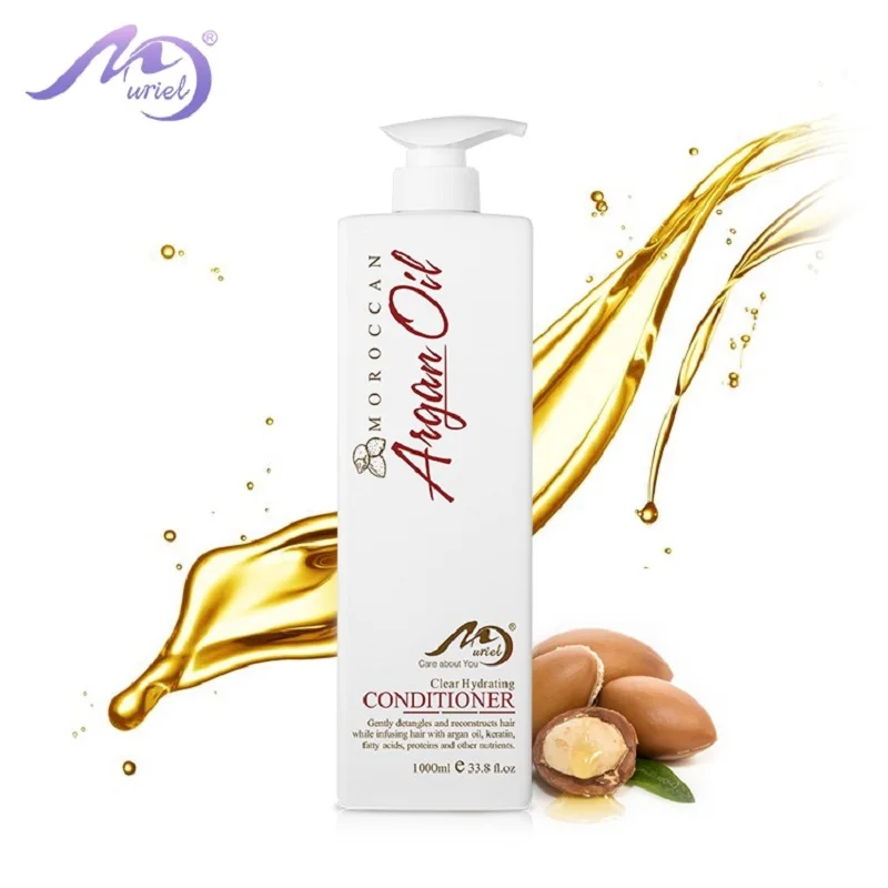 

Moroccan Argan Oil Hair Conditioner Treatment for Dry Damaged or Color Treated and Frizzy & Curly Hair Best for All Hair Types A