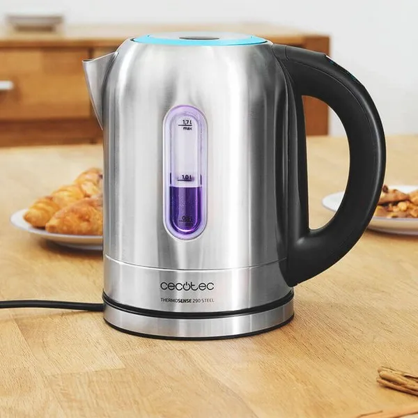 Чайник Cecotec ThermoSense 290 Сталь 2200W 1, 7L нержавеющая Сталь