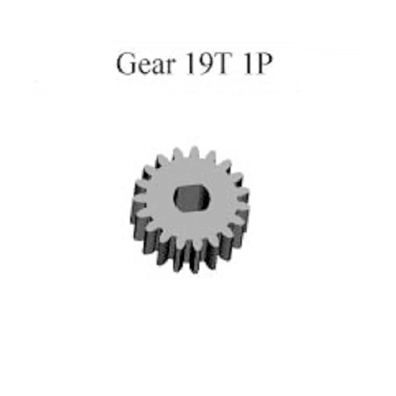 Metal(Rh5219)/Plastic(Rh5024) Gear 19T(1P) Per Fg Carson Smartech Xtc Vrx Racing Rh