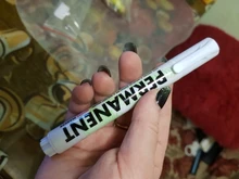 Rotulador blanco para pintura al óleo, rotulador para neumáticos de coche, resistente al agua, marcador de pintura, grafiti, X6HB