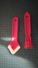 2 unids/set de silicona ángulo de esquina limpia raspador de calafateo herramientas de mano aplicador suave herramientas ventana azulejo de piso limpiador Accesorios