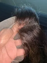 ALICE-pelucas de cabello humano rizado con malla frontal, cabello con cierre superior de cuero cabelludo de 150% de densidad, no Remy