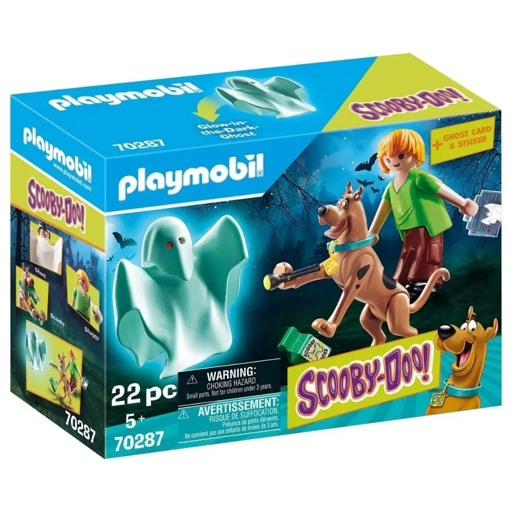 PLAYMOBIL Scooby Doo и ворсистые фигурки с призраком (70287) оригинальные игрушки детские