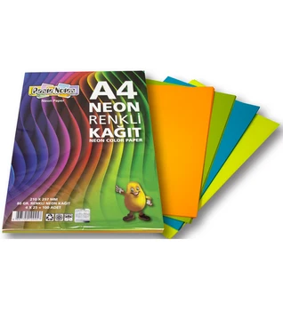 

Free shipping a4 paper printer tracing copy paper 4 Color 100pcs/lot a4 paper 80 gr Children Handwork DIY Card Scrapbook