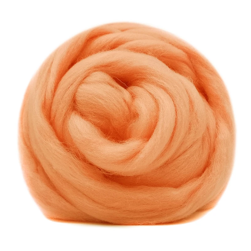 

10g Wool Felting Wool 19 Microns Super Soft Natural Wool Fiber Value Pack for Needle Starter Felting Kit 0.35 OZ Per Color (22)