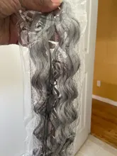 Noble rizado Ombre pelo mechones de cabello sintético Super largo rizado 1 Uds 28 -32 Rubio marrón mechones con extensiones de cabello