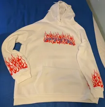 Sudadera con capucha de manga larga para mujer, ropa de verano con estampado harajuku de talla grande, estilo coreano