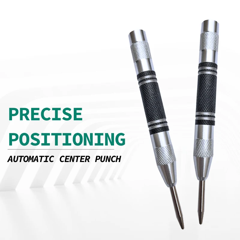 Automatic Centre Punch General Woodworking Metal Drill Adjustable Spring Loaded Hand Tools Sets |