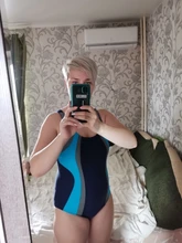 Competition Swimwear Bathing-Suits Patchwork Riseado Racerback Sports Women 