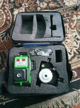 Laser-Level 12-Lines Green HILDA Vertical-Cross Super-Powerful 360-Horizontal And 3D