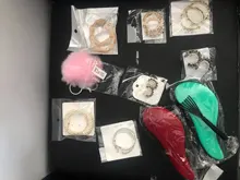 LLavero de piel falsa de 8cm para automóvil, llavero para automóvil con pompón, cadenas de color plateado, pompones, imitación de piel de zorro y conejo, 1 Uds.