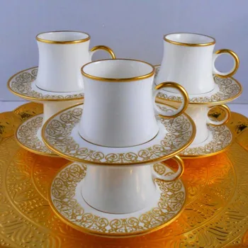 

Set of 6 Turkish Arabic Coffee Cups Espresso Mug Serving Gift Espresso Set Specialty Coffee Drinks