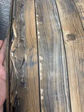 Wallpaper Removable Plank Peel-And-Stick Wood-Grain Vinyl Faux Self-Adhesive Retro Restaur