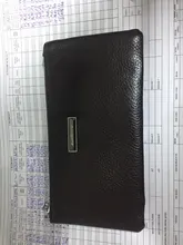 Wallet Male Clutch-Bag Card-Holder Coin-Purse Money-Pocket Lichee-Pattern Slim Genuine-Cow-Leather