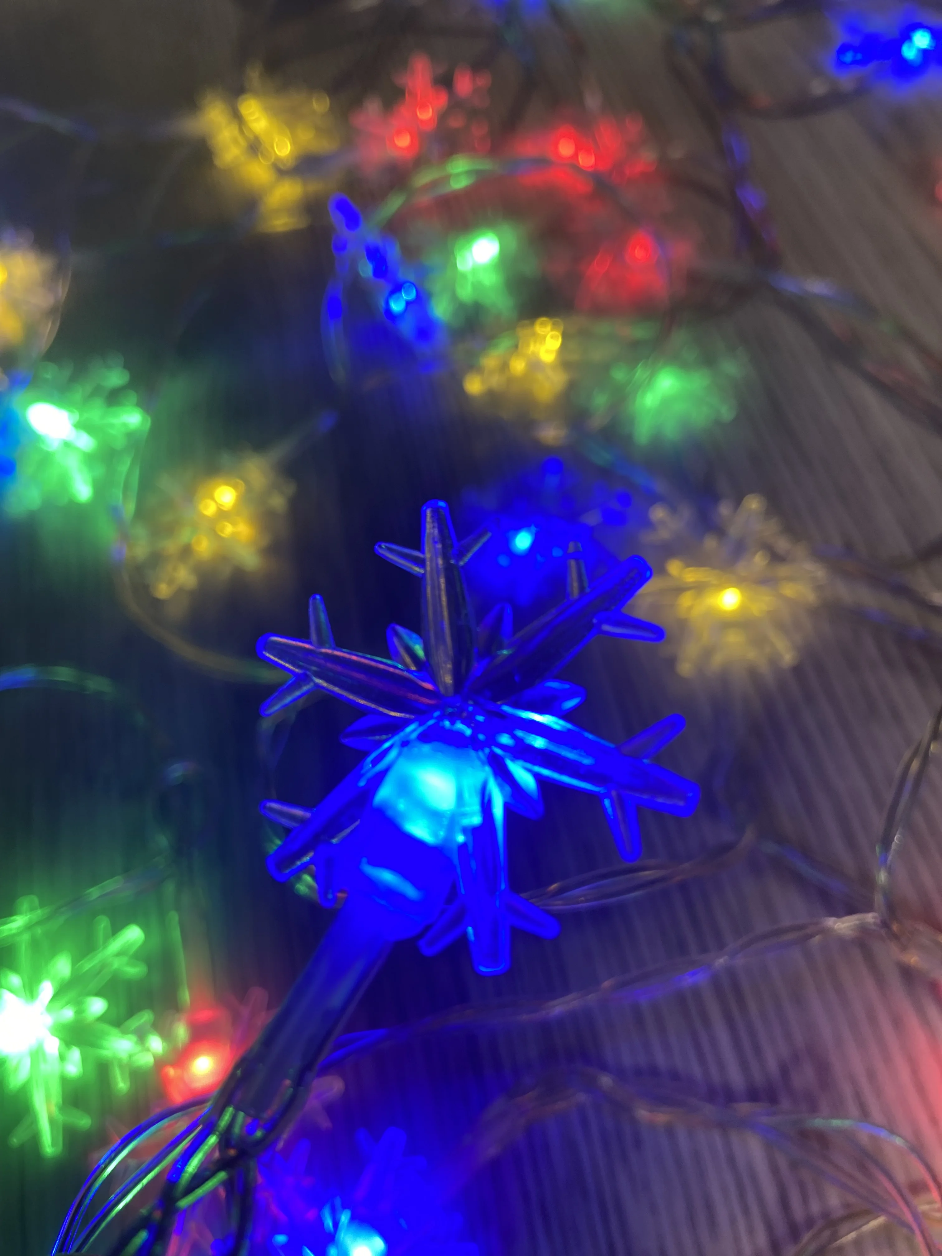 Рисунок 4 - Гирлянда снежинки на новый год