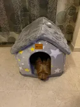 Bed-Mat Basket Kennel Sofa Pet-Products Dog-House Cat-Nest Puppy Cave Dogs Foldable Small