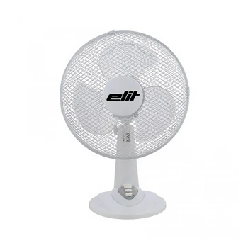 

Elit FD9 White oscillating and silent table fan · 3 speeds · 25W · 23cm blades