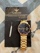 NIBOSI- Reloj masculino nformal de cuarzo, reloj de pulsera para hombre, militar de cuarzo, pulsera Saat