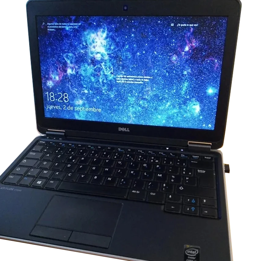 Laptop Ricondizionato Dell Latitude E7240 14 "I5 Ram 8Gb Ssd 128Gb M.2 Win10 Pro Webcam Wireless Mouse