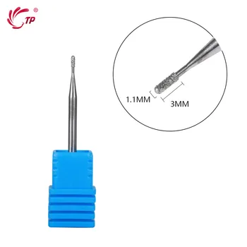 

5 Types Diamond Nail Drill Milling Cutter For Manicure Bit Burr Cuticle Clean Electric Cutter Rotary Bits Accessories Nail Tool