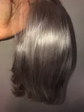 Peluca de cabello humano 180% gris para mujer, pelucas de cabello humano con encaje frontal BOB corto, brasileño, Remy, transparente, prearrancado